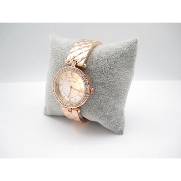 Women Ellen Tracy Quartz WR Analog 30mm Round Watch (H367) "New Battery" - Picture 4 of 10